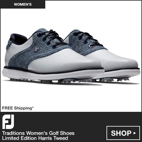 FJ Traditions Women's Golf Shoes - Limited Edition Harris Tweed at Golf Locker
