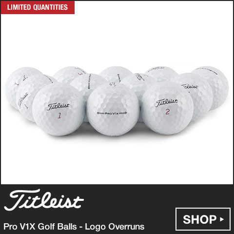 Titleist Pro V1X Golf Balls - Logo Overruns at Golf Locker