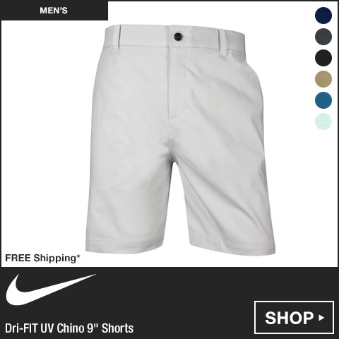 Nike Dri-FIT UV Chino 9 Inch Golf Shorts