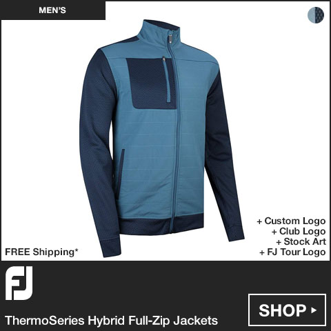 FJ ThermoSeries Hybrid Full-Zip Golf Jackets - FJ Tour Logo Available