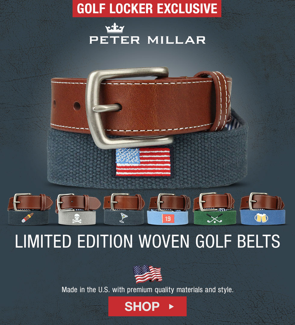 Peter Millar Woven Golf Belts - Limited Edition at Golf Locker