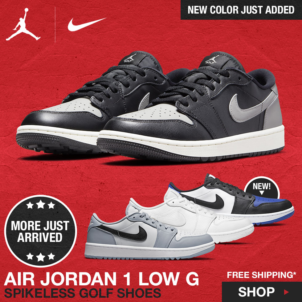 Nike Air Jordan 1 Low G Spikeless Golf Shoes at Golf Locker