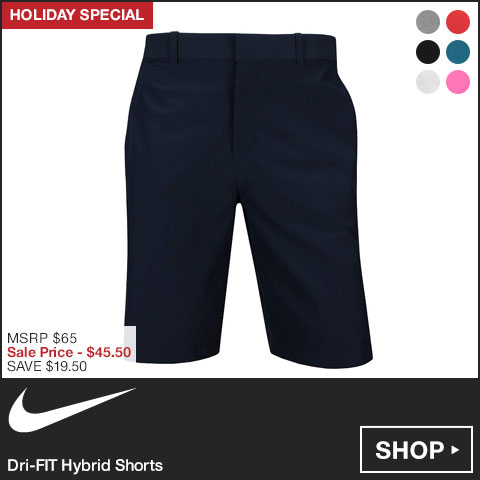 Nike Dri-FIT Hybrid Golf Shorts at Golf Locker