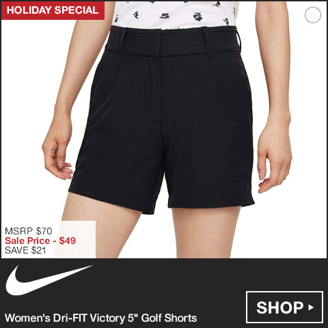 Nike Women's Dri-FIT Victory 5 Inch Golf Shorts at Golf Locker