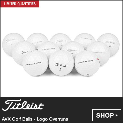 Titleist AVX Golf Balls - Logo Overruns at Golf Locker