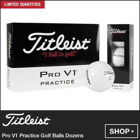 Titleist 	Pro V1 Practice Golf Balls Dozens at Golf Locker