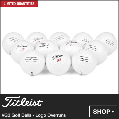 Titleist VG3 Golf Balls - Stock Overruns at Golf Locker