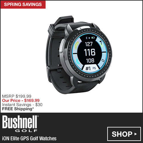 Bushnell iON Elite GPS Golf Watches - ON SALE at Golf Locker