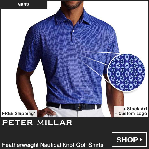 Peter Millar Featherweight Nautical Knot Golf Shirts