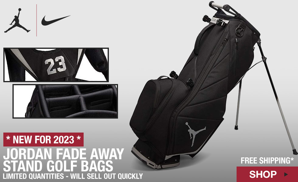 Nike Jordan Fade Away Stand Golf Bags at Golf Locker