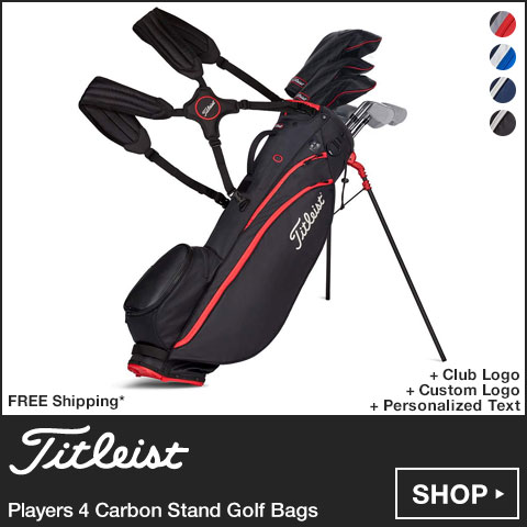 Titleist Players 4 Carbon Stand Golf Bags at Golf Locker