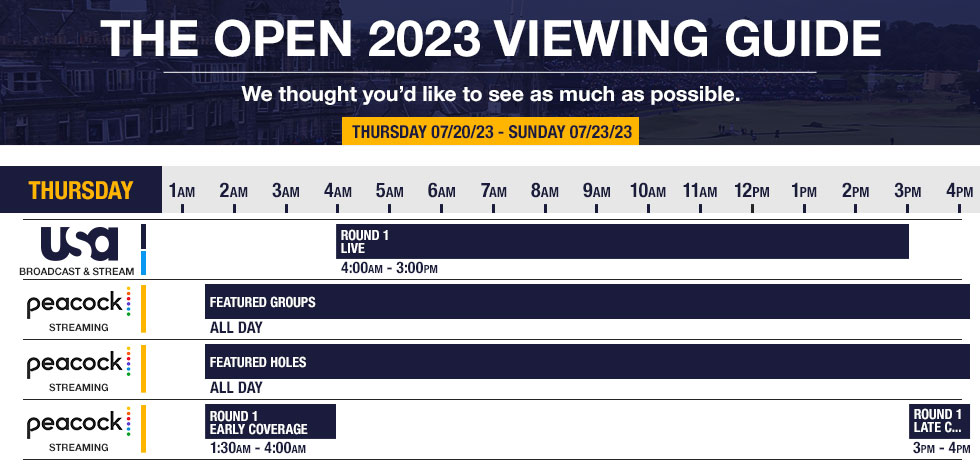 The Open 2023 Viewing Guide from Golf Locker