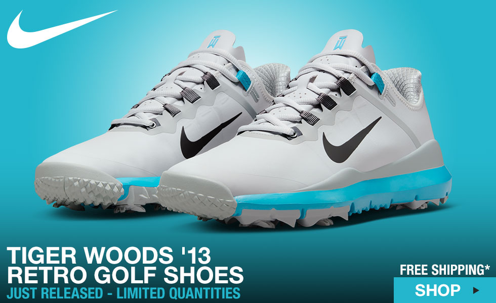 Nike Tiger Woods '13 Retro Golf Shoes - Limited Edition at Golf Locker