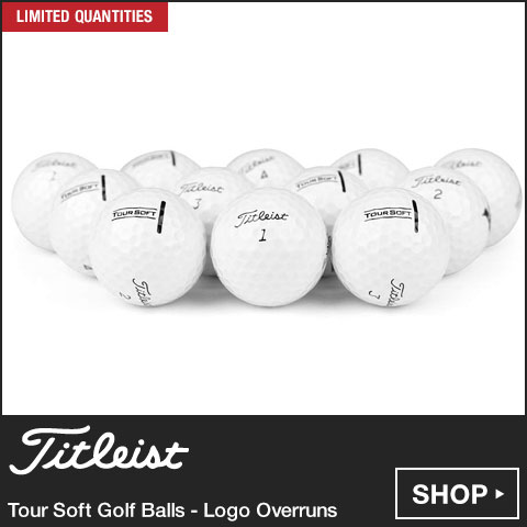 Titleist Tour Soft Golf Balls - Logo Overruns at Golf Locker