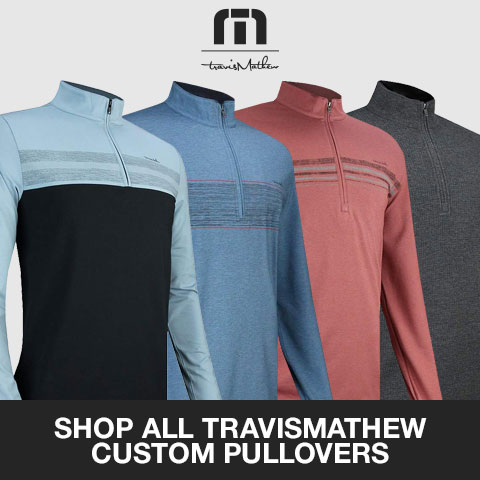 Shop All TravisMathew Custom Logo Pullovers at Golf Locker