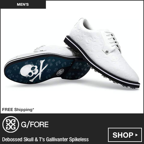 G/FORE Debossed Skull & T's Gallivanter Spikeless Golf Shoes at Golf Locker