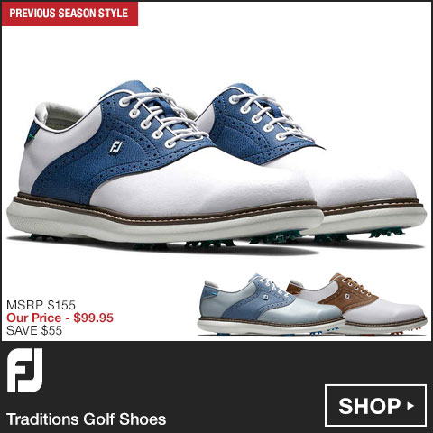 FJ Traditions Golf Shoes - Previous Season Style at Golf Locker