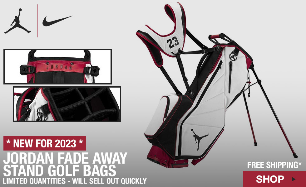 Nike Jordan Fade Away Stand Golf Bags at Golf Locker