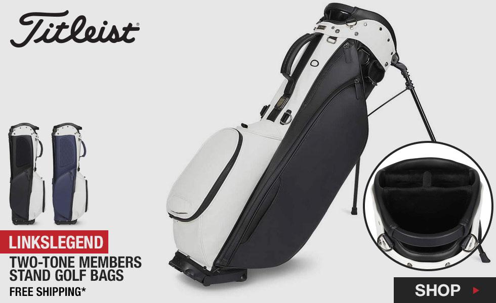 Titleist LINKSLEGEND Two-Tone Members Stand Golf Bags at Golf Locker
