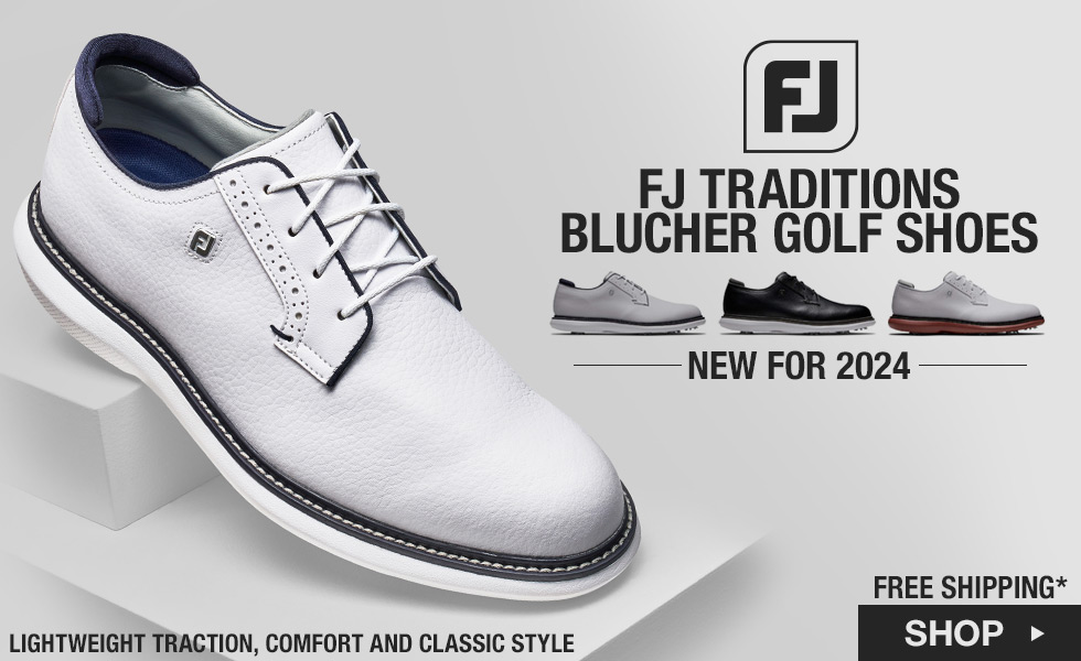 FJ Traditions Blucher Golf Shoes at Golf Locker