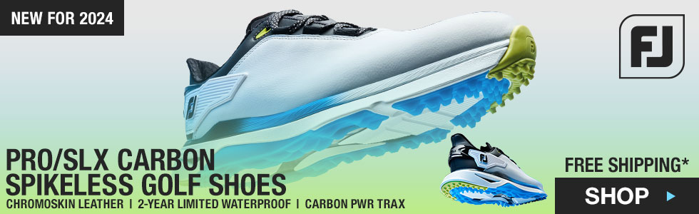 FJ Pro/SLX Carbon Spikeless Golf Shoes at Golf Locker