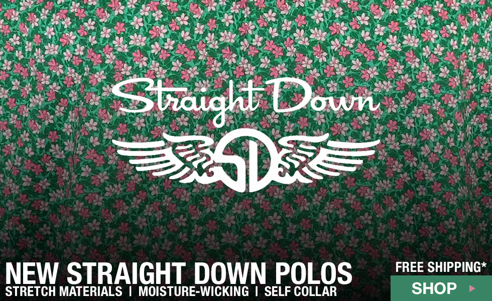Shop All Straight Down Golf Apparel at Golf Locker
