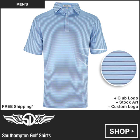 Straight Down Southampton Golf Shirts at Golf Locker