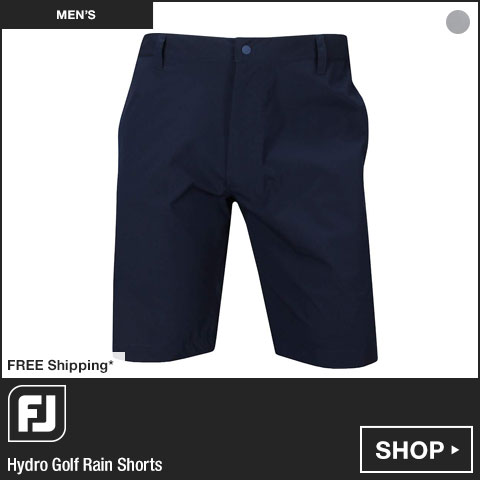 FJ Hydro Golf Rain Shorts at Golf Locker