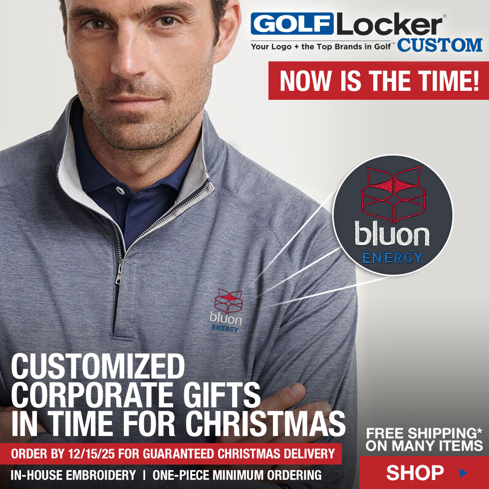 Custom Gifts in Time for Christmas at Golf Locker