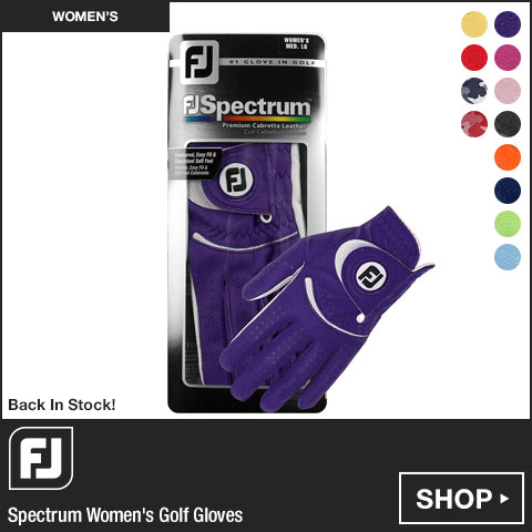 FJ Spectrum Women's Golf Gloves at Golf Locker