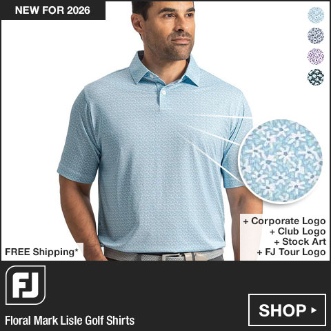 FJ Floral Mark Lisle Golf Shirts at Golf Locker