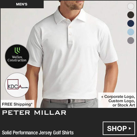 Peter Millar Solid Performance Jersey Golf Shirts at Golf Locker