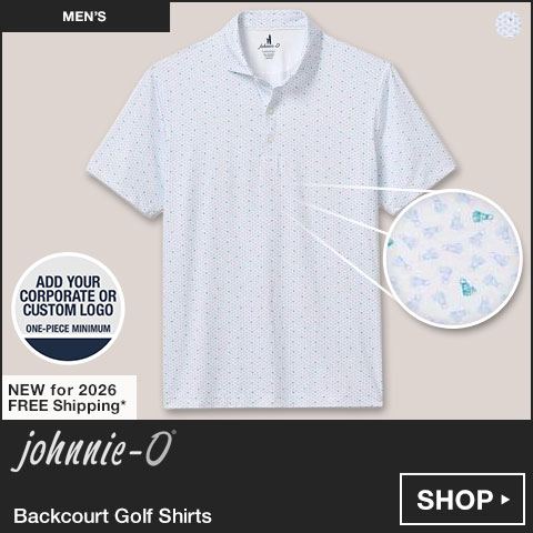 Johnnie-O Backcourt Golf Shirts at Golf Locker