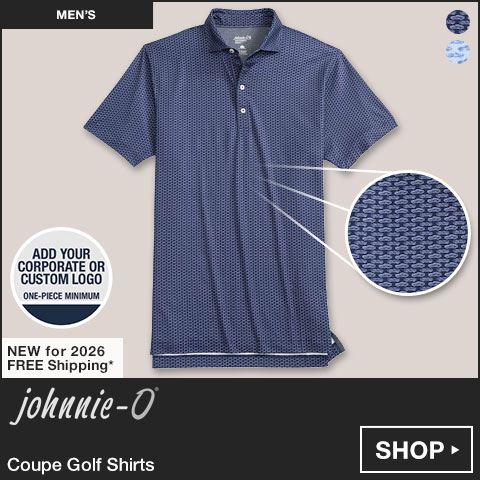 Johnnie-O Coupe Golf Shirts at Golf Locker
