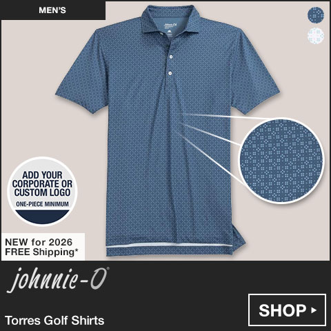 Johnnie-O Torres Golf Shirts at Golf Locker