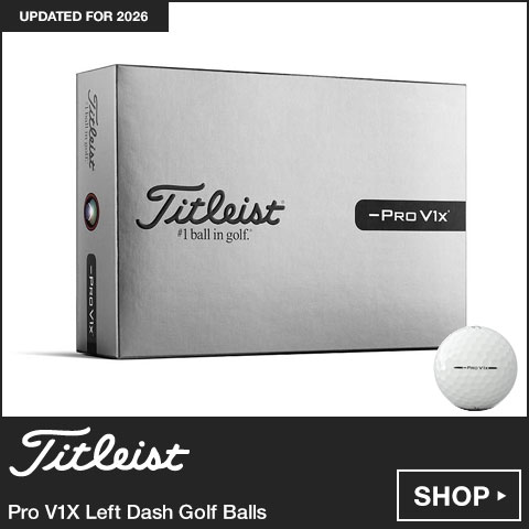 Titleist Pro V1X Left Dash Golf Balls at Golf Locker