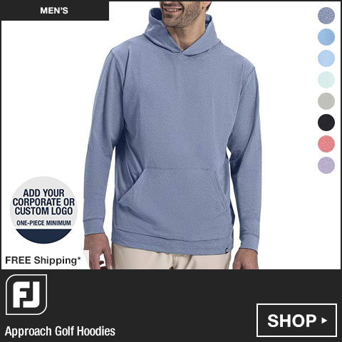 FJ Approach Golf Hoodies at Golf Locker
