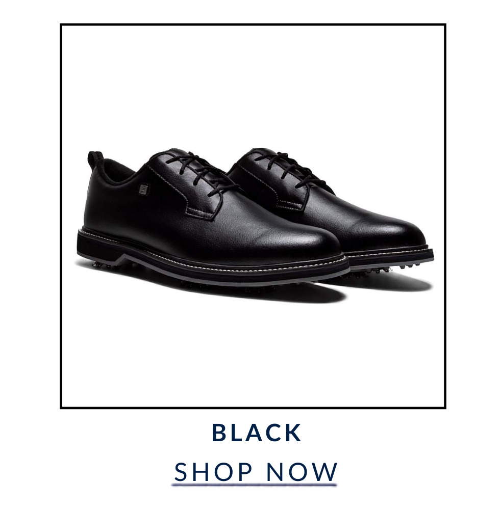 FootJoy Vanguard Golf Shoes - Black