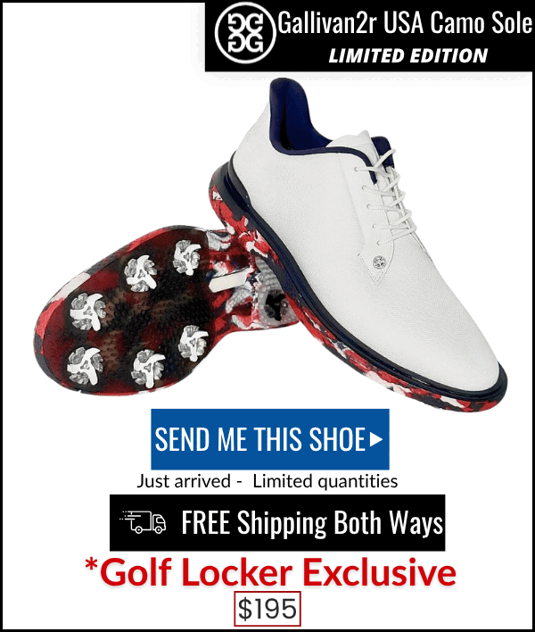 Gallivan2r USA Camo Sole G/Lock Golf Shoes