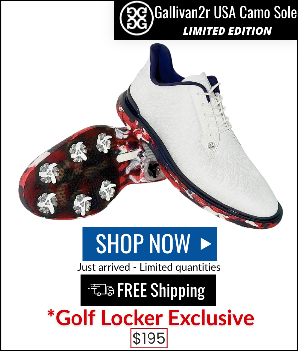 Gallivan2r USA Camo Sole G/Lock Golf Shoes