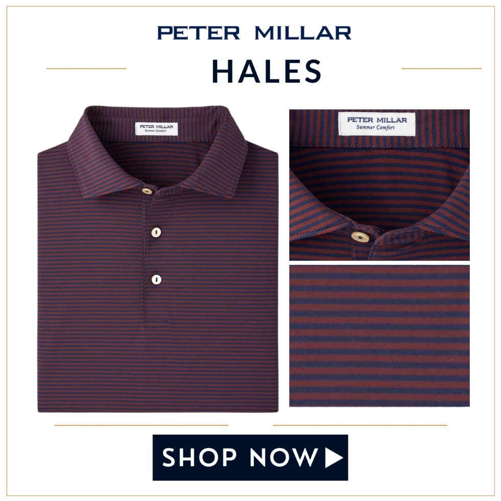 Peter Millar Hales Performance Jersey Golf Shirt