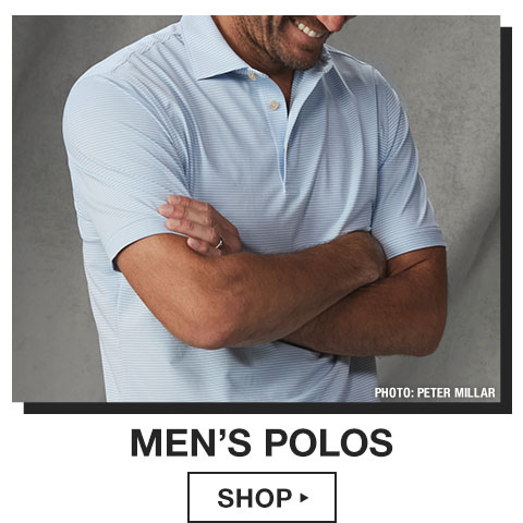 Shop All Men's Polos - 2025 Holiday Gift Guide at Golf Locker