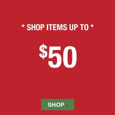 Shop All Items Up To $50 - 2025 Holiday Gift Guide at Golf Locker