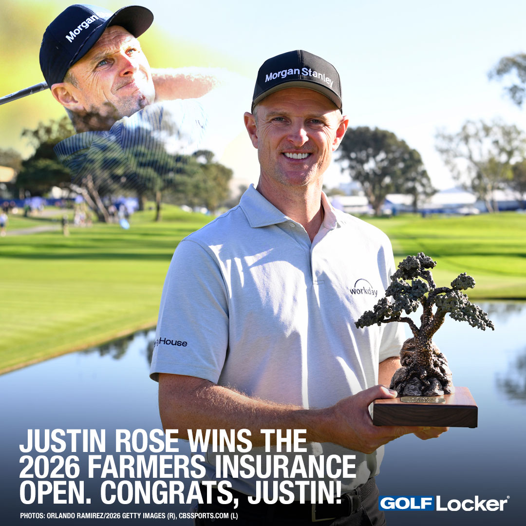 Justin Rose Wins the 2026 Farmers Insurance Open. Congrats, Justin!