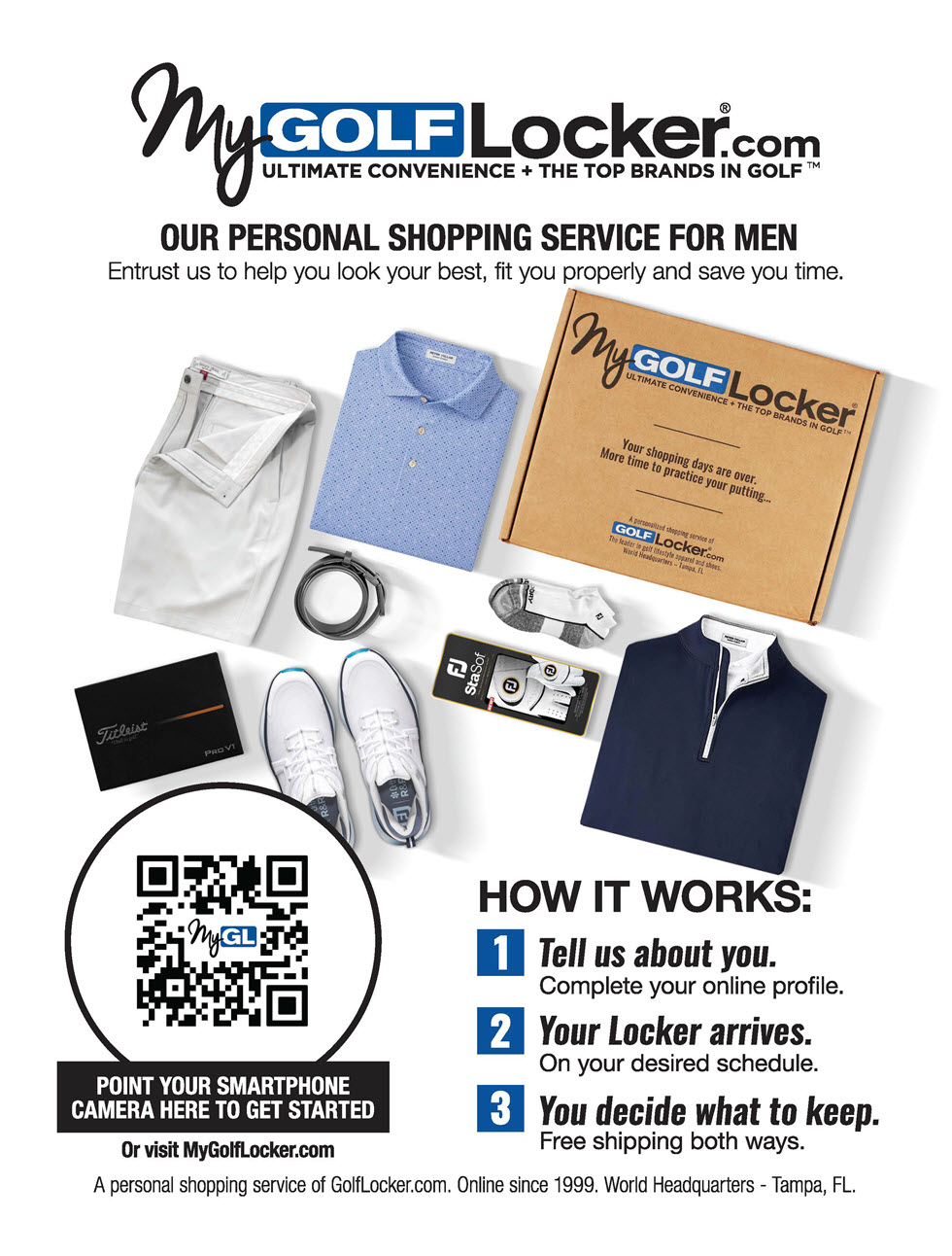 My Golf Locker - Our Personal Shopping Service