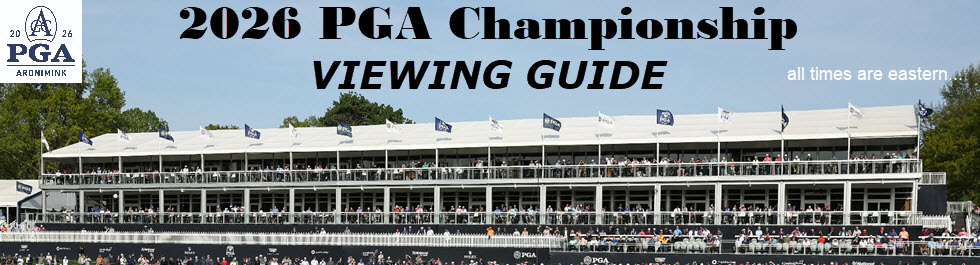 How to watch the PGA Championship