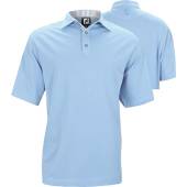 FootJoy ProDry Performance Stretch Pique Golf Shirts - FJ Tour Logo Available in Light blue