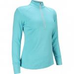 FootJoy Women's Textured Back Half-Zip Golf Pullovers - FJ Tour Logo Available - Previous Season Style