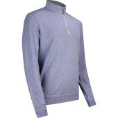 johnnie-o Sully Quarter-Zip Golf Pullovers in Mulberry purple