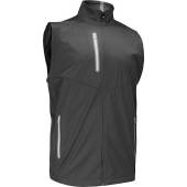 FootJoy Softshell Full-Zip Golf Vests - FJ Tour Logo Available in Charcoal